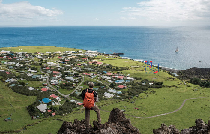 جزیره تریستان دا کونا در جنوب اقیانوس اطلس ، دور افتاده ترین نقاط جهان