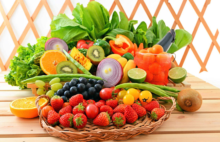 مصرف کم میوه و سبزیجات