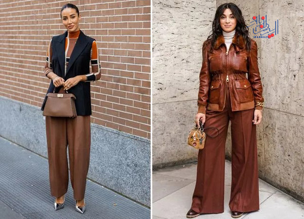 قهوه ای ، این رنگ های کلاسیک لباس هیچ وقت از مد نمی افتد