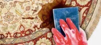 9 نکته ضروری برای پاک کردن لکه فرش
