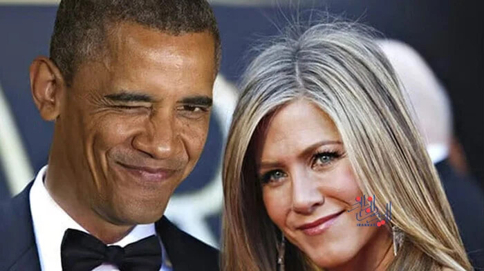 جنیفر آنیستون (Jennifer Aniston) و باراک اوباما (Barack Obama)