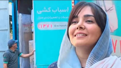 اسباب کشی بدون استرس بازیگر نون خ به منزل جدیداش