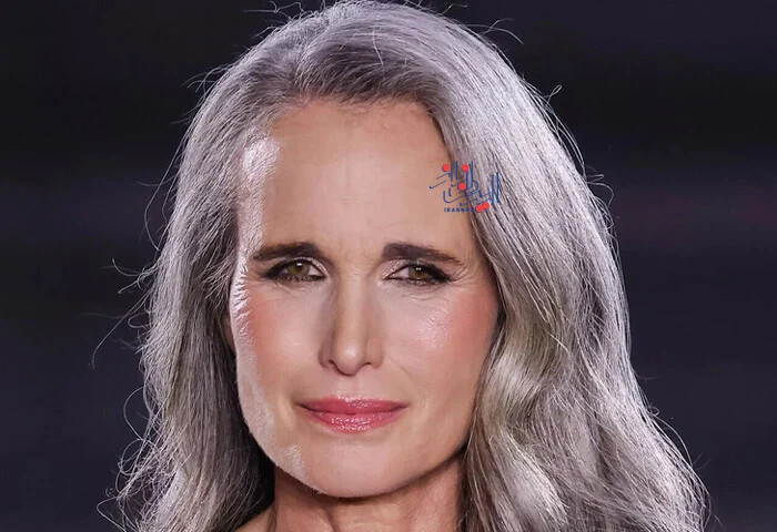 اندی مک داول (Andie MacDowell) ، این افراد مشهور زیبا، بطور طبیعی در حال پیر شدن هستند