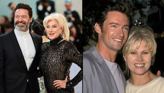 هیو جکمن (Hugh Jackman) و همسر سابقش، دبورا لی جکمن (Deborra-Lee Furness)