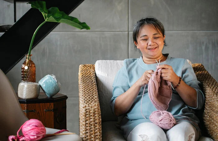 بافتنی یک تمرین کوچک برای مغز شماست