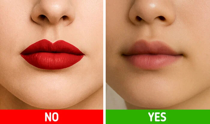 روشی جدید برای رژ لب زدن