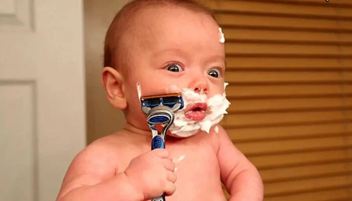 عکس های بسیار جالب، خنده دار و بامزه از کودکان