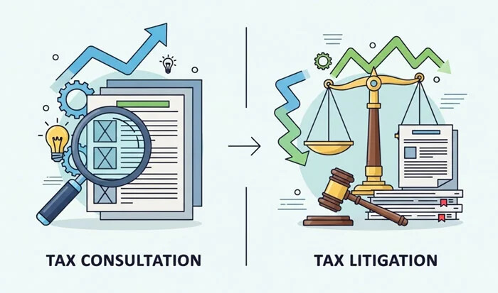تفاوت مشاوره مالیاتی با وکیل مالیاتی