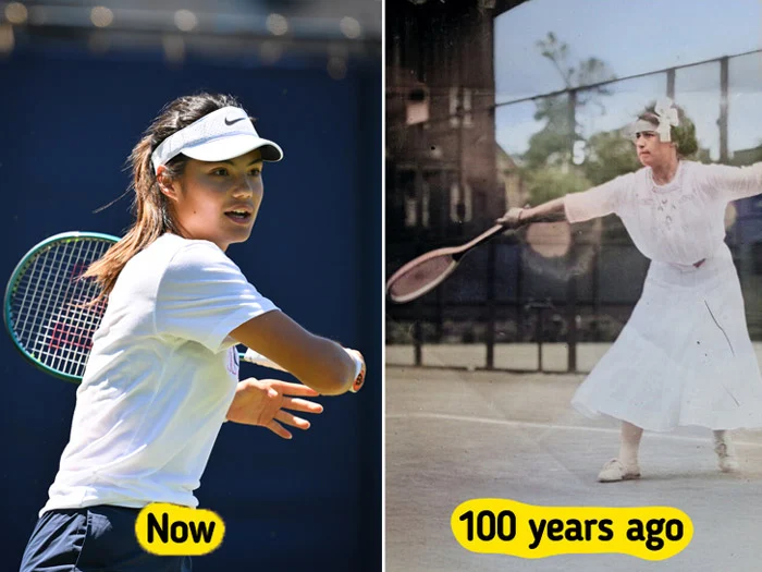 تنیس (Tennis) ، تغییرات جالب برخی از ورزش ها از گذشته تا امروز