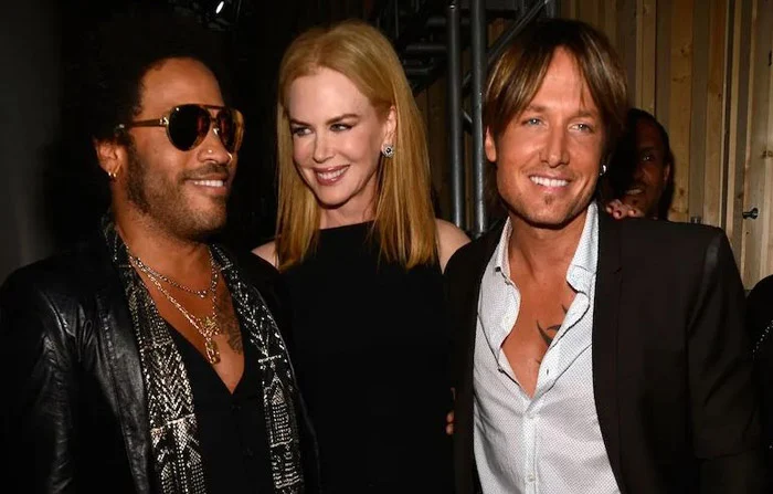 Nicole Kidman & Lenny Kravitz