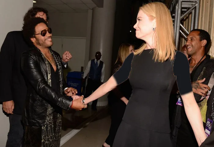 Nicole Kidman & Lenny Kravitz
