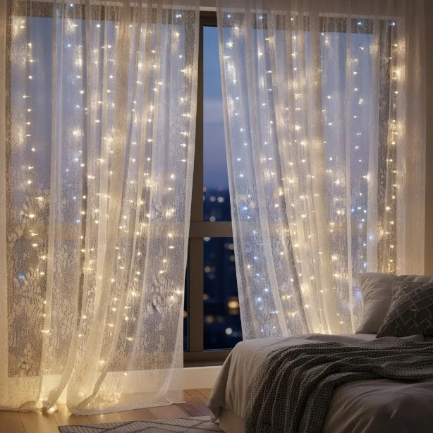 ریسه خوشه ای برای پرده