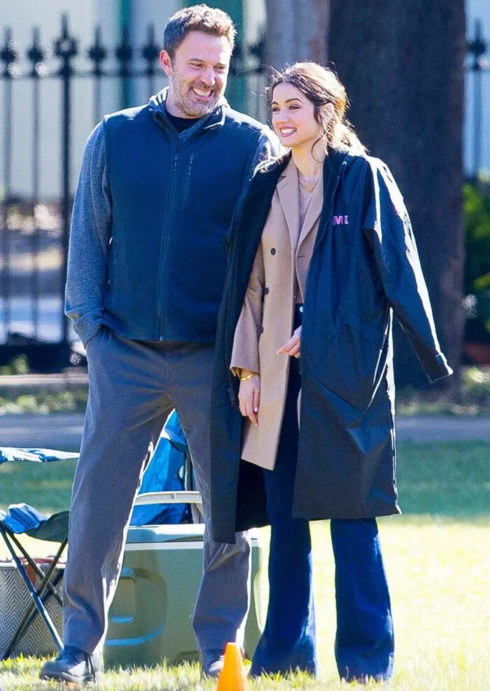بن افلک (Ben Affleck) و آنا د آرماس (Ana de Armas)