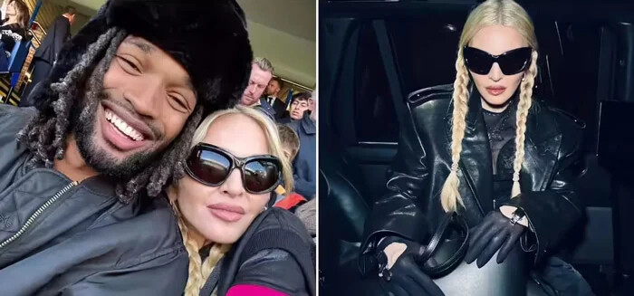 Madonna and Akeem Morris