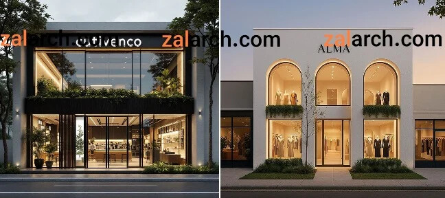 طراح نمای تجاری