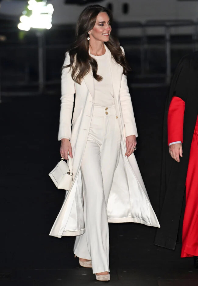 مراسم کریسمس 2023 ، بهترین استایل های کیت میدلتون در تعطیلات کریسمس