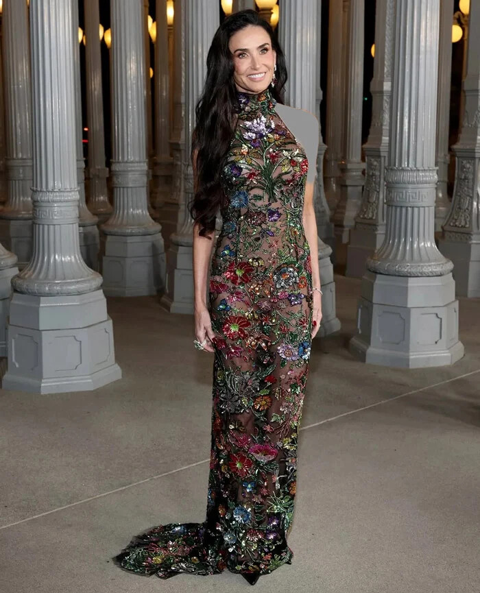 دمی مور (Demi Moore) در جوایز بفتا