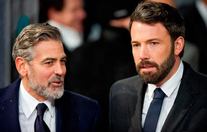 Ben Affleck and George Clooney