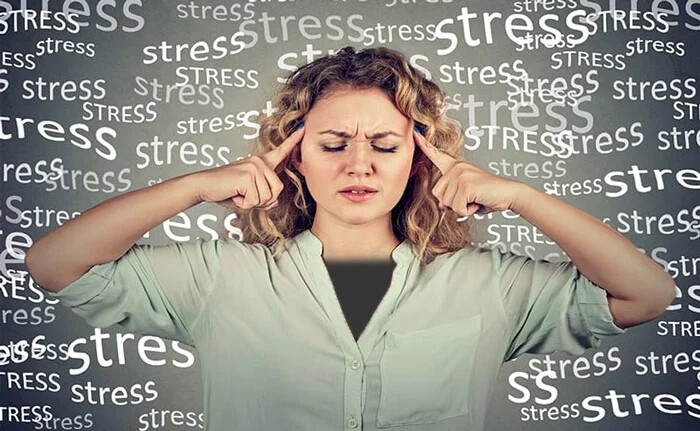 عدم کنترل استرس