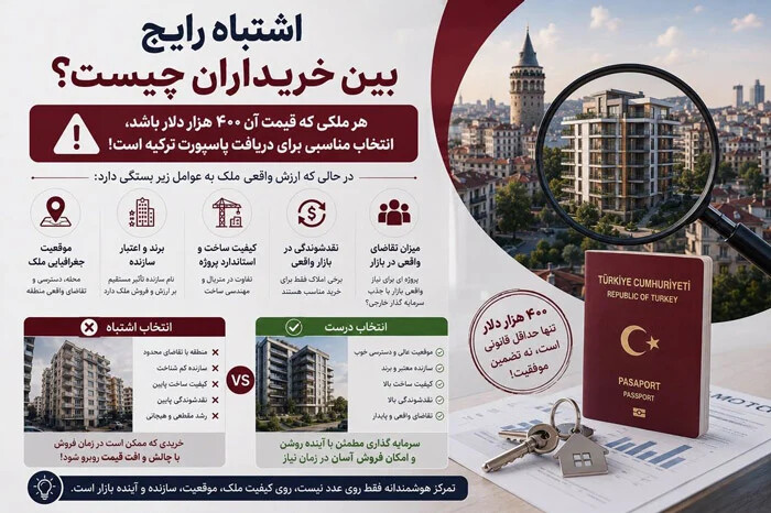اشتباه رایج بین خریداران چیست؟