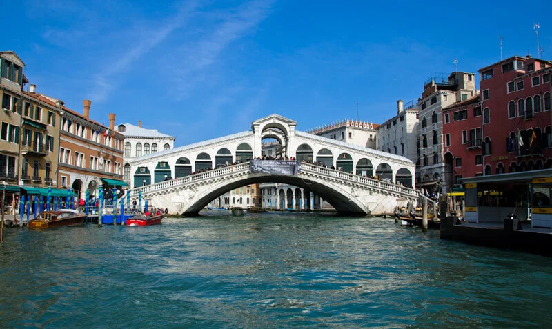 پل ریالتو در ونیز ایتالیا (Rialto Bridge)