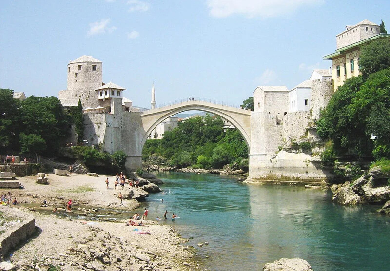 استاری موست در موستار هرزگوین (Stari Most Bridge) ، عکس های دیدنی از نمای زیباترین پل های سنگی جهان
