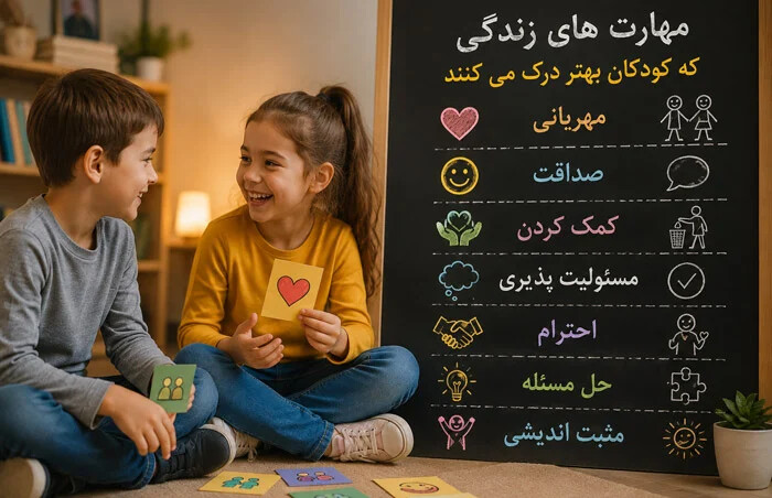مهارت های زندگی که کودکان بیشتر از بزرگترها می فهمند