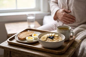 برای ورم معده صبحانه چه بخوریم؟