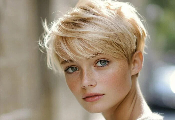پیکسی دوست داشتنی یا یک پیکسی شیک ، جذاب ترین مدل های مو برای صورت های مربعی شکل