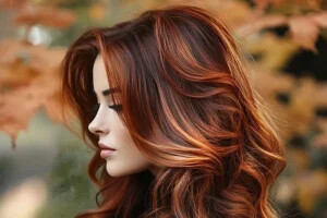 ایده رنگ موهای زیبا و جذاب برای استقبال از پاییز