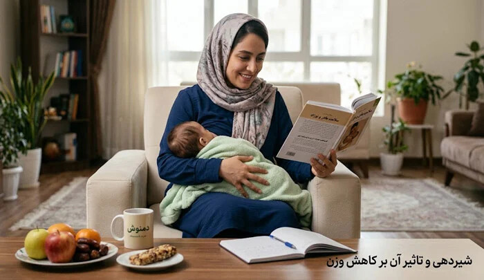 شیردهی و تاثیر آن بر کاهش وزن
