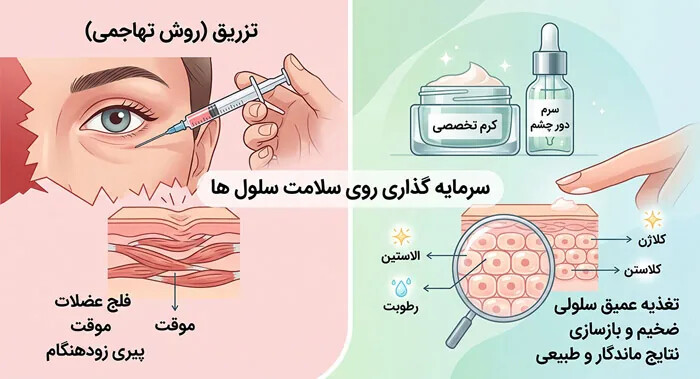کرم دور چشم: سرمایه گذاری بلند مدت روی سلامت سلول ها
