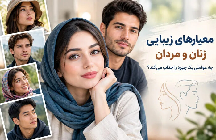 معیارهای زیبایی زنان و مردان؛ عوامل جذاب کننده چهره