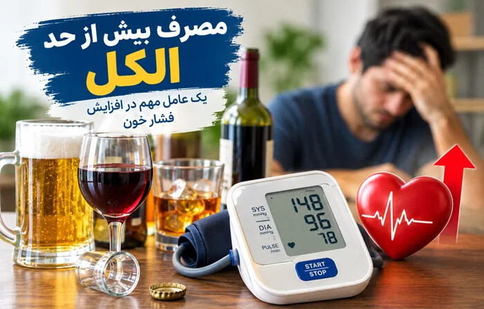 مصرف بیش از حد الکل