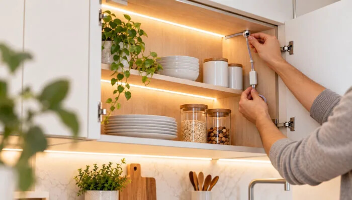سنسور درب کابینت هوشمند