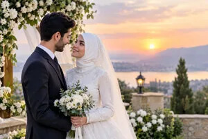عکس های ازدواج عاشقانه؛ تصاویر بسیار زیبا از عروس و داماد