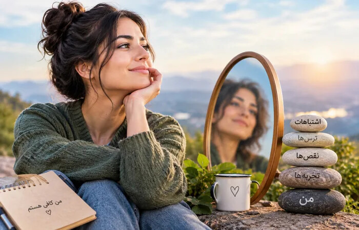 اعتماد به نفس با کامل بودن به دست نمی آید