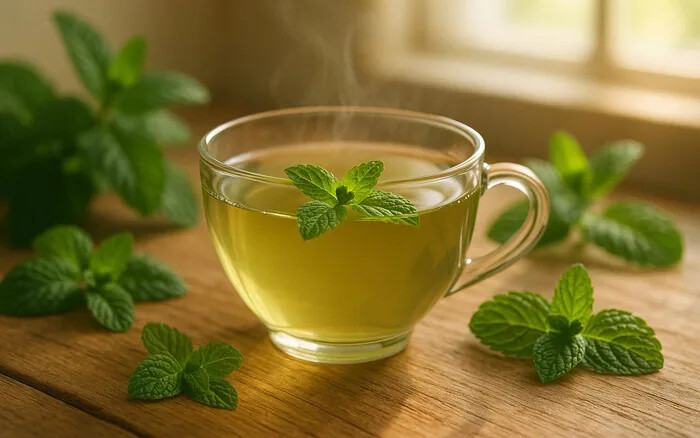 روش تهیه چای نعناع سبز