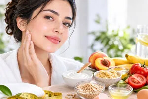 ماسک های خانگی برای شادابی پوست در رژیم کاهش وزن