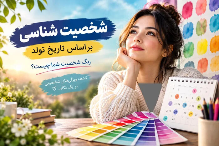 رنگ شخصیت شما چیست؟ شخصیت شناسی بر اساس تاریخ تولد