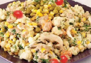 طرز تهیه سالاد ماهی خوشمزه