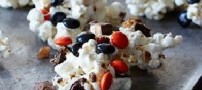 طرز تهیه پاپ کورن شکلاتی