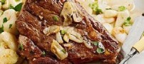 طرز تهیه سیر استیک تابه ای