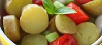 طرز تهیه سالاد سیب زمینی