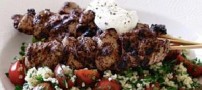 طرز تهیه سماق کباب با تبوله کوس‌کوس