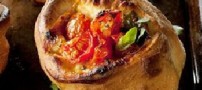 طرز تهیه پیتزا رولی گوجه فرنگی