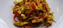 خوراک فیله مرغ را درست کنید