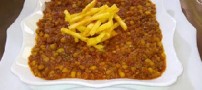 قیمه گوشت چرخ کرده و طرز تهیه اش