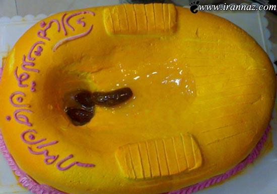 عکس های عجیب و چندش آورترین کیک تولدهای جهان