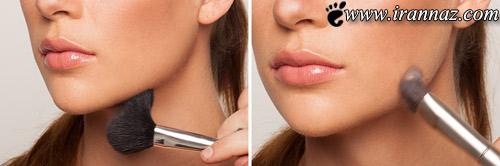تکنیک های بسیار مهم آرایش برای گریم صورت (عکس)